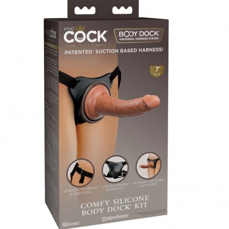Imagen, arnés ajustable con dildo King Cock Elite online