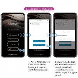 Imagen, vibrador Pretty Love Billy lila con control por app y doble estimulación, online