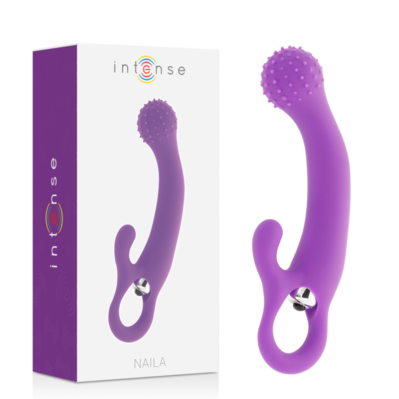 VIBRATING SILICONE LILA