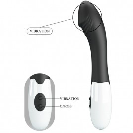 Imagen, vibrador Pretty Love negro de 30 funciones con diseño ergonómico para punto G, online