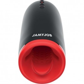 Imagen, masturbador masculino JAMYJOB SPIN-X con calor, rotación y vibración de lujo, online