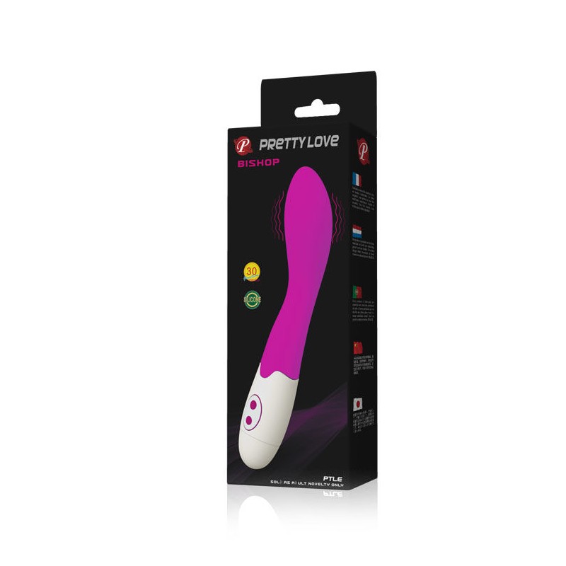 VIBRADOR 18CM CON CURVATURA PARA PUNTO G