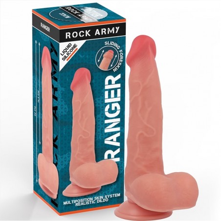 imagen, dildo consolador pene realista silicona dual 22cm, juguetes sexuales online en orgasmix