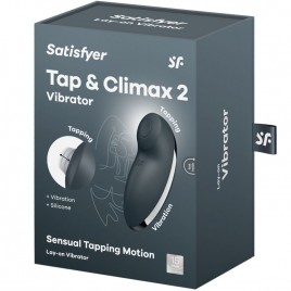 Imagen, Satisfyer Tap & Climax 2, con 11 programas de vibración y golpeteo, impermeable, online