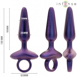 Imagen, plug anal vibrador MARLON INTENSE de silicona suave con control remoto, online