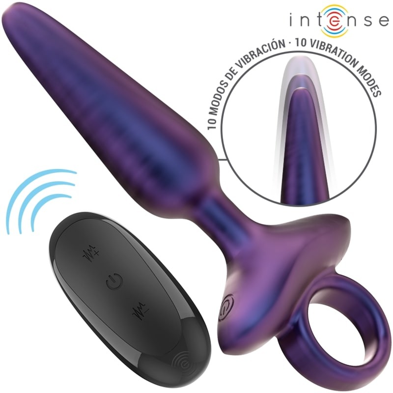 PLUG ANAL VIBRADOR CON CONTROL REMOTO