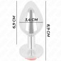 PLUG ANAL CON ROSA ROJA