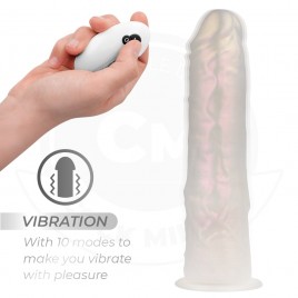 Imagen, dildo Cock Miller 21,5 cm con vibración, luces LED y control remoto, online