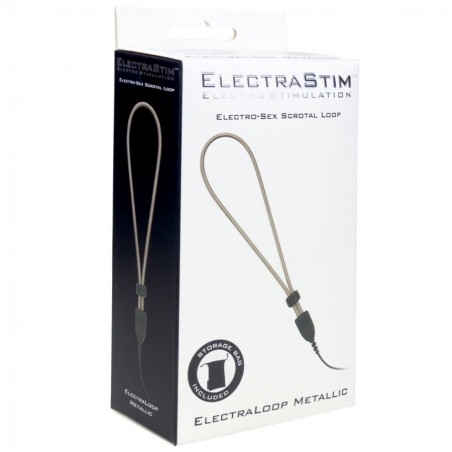 Imagen, anillo escrotal ElectraLoop metálico ajustable para electroestimulación, online