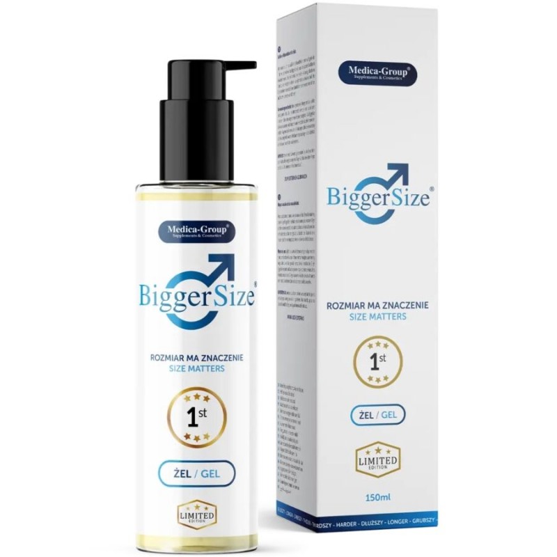 BIGGER SIZE GEL PARA HOMBRE 150 ML