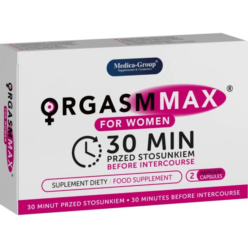 ORGASM MAX CÁPSULAS PARA MUJER