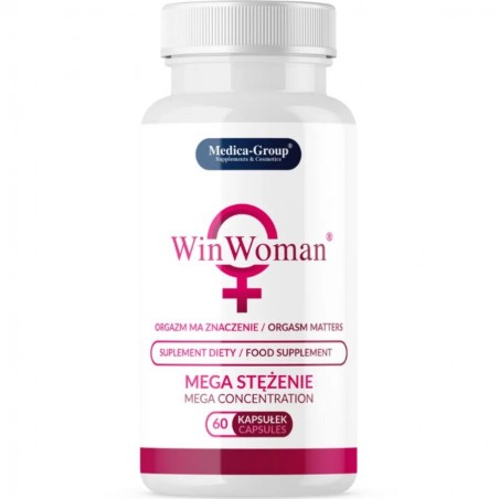 Imagen, cápsulas WinWoman, extractos naturales energía, deseo y bienestar íntimo femenino, online