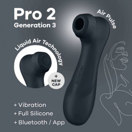 Imagen, Satisfyer Pro 2 Generation 3 con Air Pulse, vibración y app Connect, online