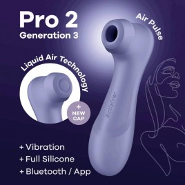 Imagen, Satisfyer Pro 2 Generation 3 con Air Pulse, vibración y app Connect, online
