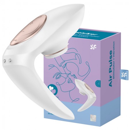 Imagen, Satisfyer Pro 4 Couples vibrador parejas, ondas de presión y vibración doble motor, online
