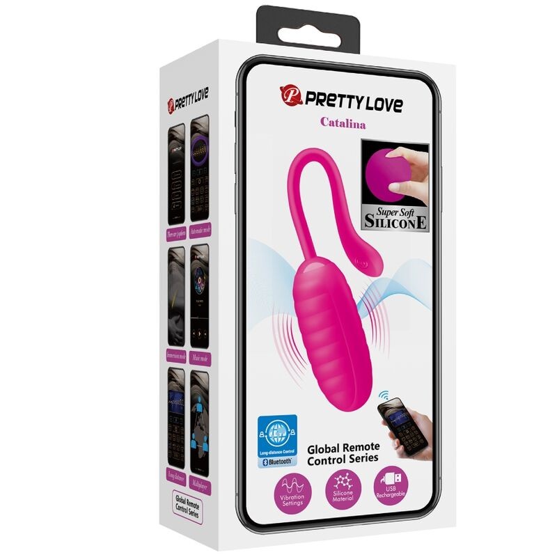 HUEVO VIBRADOR CON APP MOVIL SILCONA USB