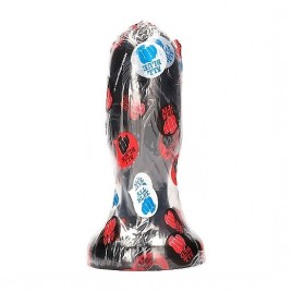 Imagen, buttplug All Black grande de PVC hipoalergénico para placer anal profundo y seguro, online