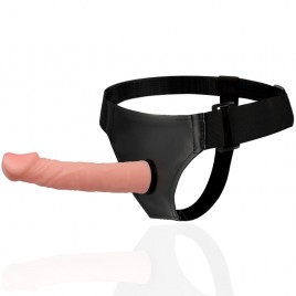 Imagen, Arnés Melvin Flesh Harness Attraction, pene realístico 19 cm, cuero vegano, online