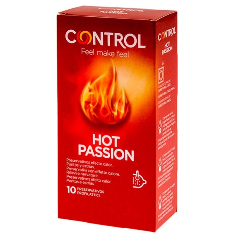 10 PRESERVATIVOS EFECTO CALOR CONTROL