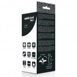 Imagen, anal plug Addicted Toys 14 cm flexible en TPR hipoalergénico libre de ftalatos, online
