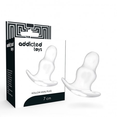 Imagen, dilatador anal transparente pequeño Addicted Toys 7 cm flexible y resistente, online
