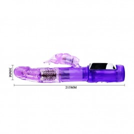 Imagen, Rabbit Passion Baron vibrador rotador con estimulación dual resistente al agua, online