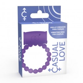 Imagen, anillo vibrador Casual Love en silicona flexible con estimulación intensa, online