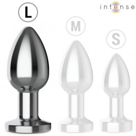 Imagen, plug anal vibrador de metal talla L con 10 modos y control remoto, online