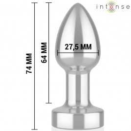 Imagen, plug anal vibrador de metal talla S con 10 modos y control remoto, online