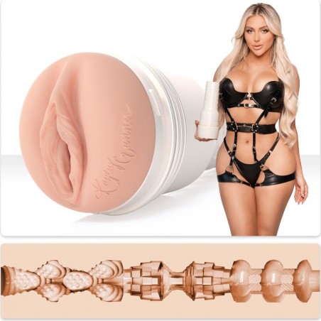 Imagen, masturbador Fleshlight Kayley Gunner con textura realista y funda discreta, online