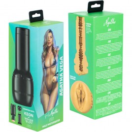 Imagen, masturbador Feel Agatha Vega realista con texturas en espiral, online