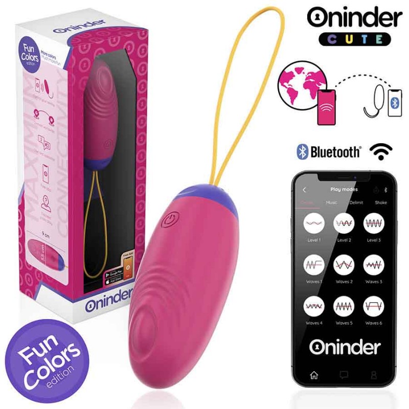 HUEVO VIBRO-WAVE TAPPING  + APP GRATIS