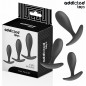 SET DE 3 PLUG ANAL SILICONA MODELO 2