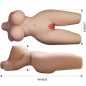 TORSO FEMENINO REALISTA VAGINA Y ANAL 5.5 KG