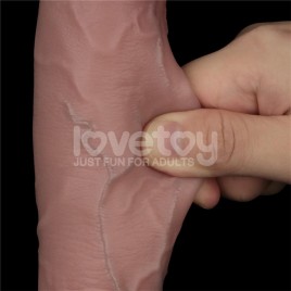 Imagen, dildo Lovetoy 10 pulgadas, piel deslizante y vibración realista de silicona médica, online