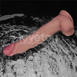 Imagen, dildo Lovetoy 10 pulgadas, piel deslizante y vibración realista de silicona médica, online