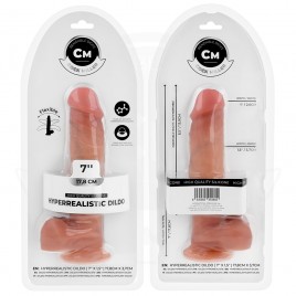 Imagen, dildo hiperrealista articulable Cock Miller 17.8 cm con ventosa y textura realista, online