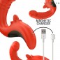 VIBRADOR & ESTIMULADOR EN FORMA DE U