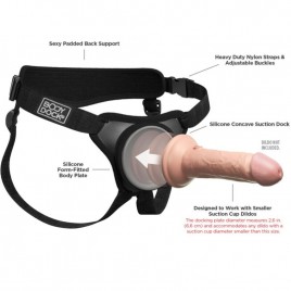 Imagen, arnés Body Dock Élite Mini Harness de Pipedream con diseño push and play, online