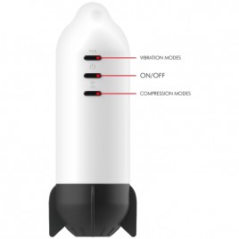 Imagen, masturbador Jamyjob Rocket con compresión suave y vibración potente para hombres, online