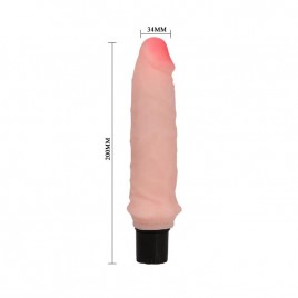 Imagen, vibrador realista BAILE 20cm, textura natural y vibración regulable de alta potencia, online