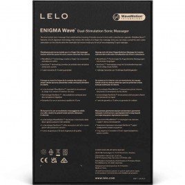 Imagen, masajeador LELO Enigma Wave, triple vibración, tecnología WaveMotion, placer total, online