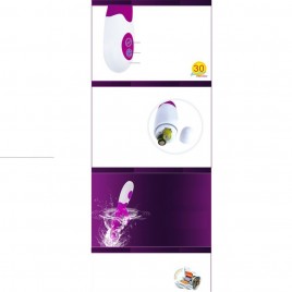 Imagen, Pretty Love Snappy Vibrador Doble Estimulación Clitorial y Vaginal, online