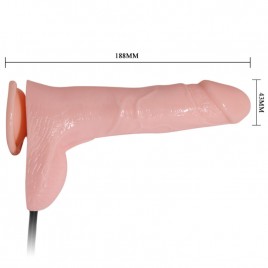 Imagen, Dildo Hinchable Realístico Baile 15 cm con bomba manual y ventosa potente, online