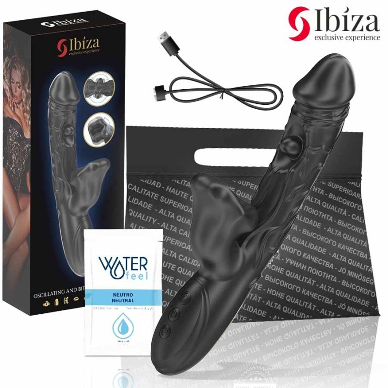 VIBRADOR Y ESTIMULADOR EFECTO MORDEDOR