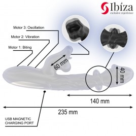 Imagen, Vibrador IBIZA con efecto mordedor y rotación para estimulación intensa, online