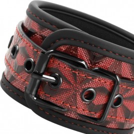 Imagen, esposas BEGME Red Edition de leather vegano con forro de neopreno ajustables, online