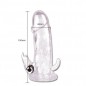 FUNDA DE PENE VIBRADORA 18CM FUNDA DE PENE VIBRADORA 18CM