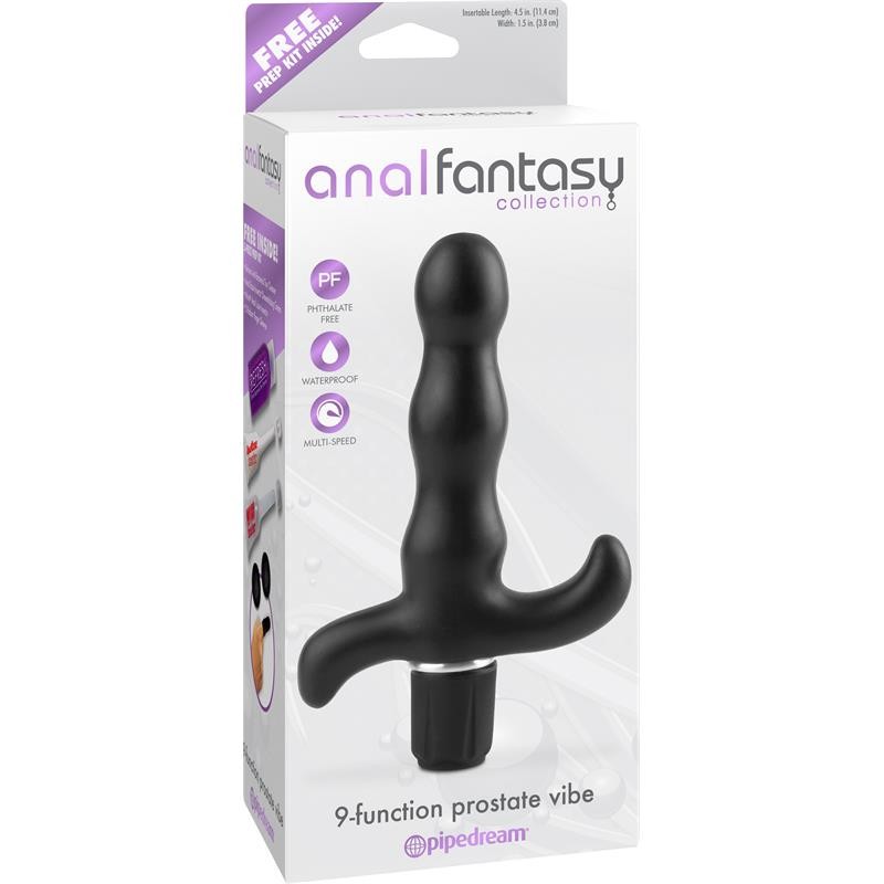 VIBRADOR ANAL PARA PROSTATA CON 9 VELOCIDADES