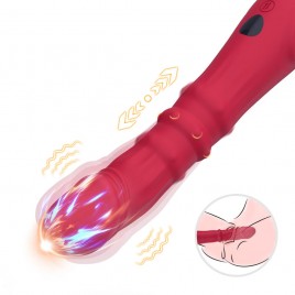 Imagen, dildo vibrador Armony termoajustable rojo para estimulación del Punto A, online